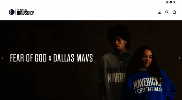 mavsshop.com