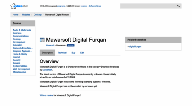 mawarsoft-digital-furqan.updatestar.com