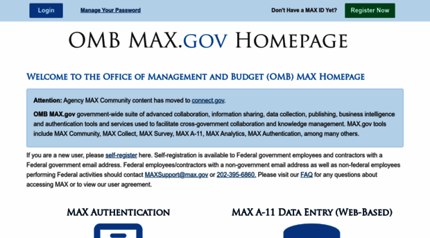 max.gov