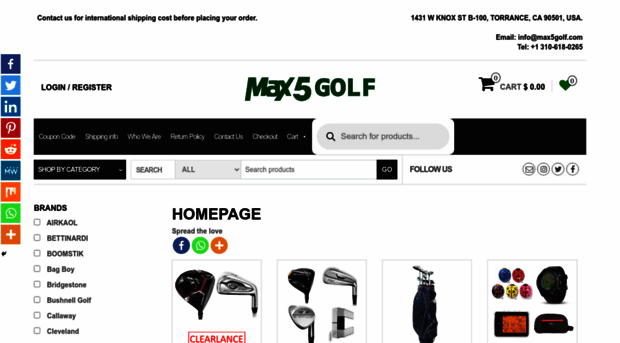 max5golf.com