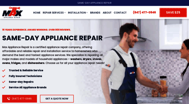 maxappliancerepair.ca