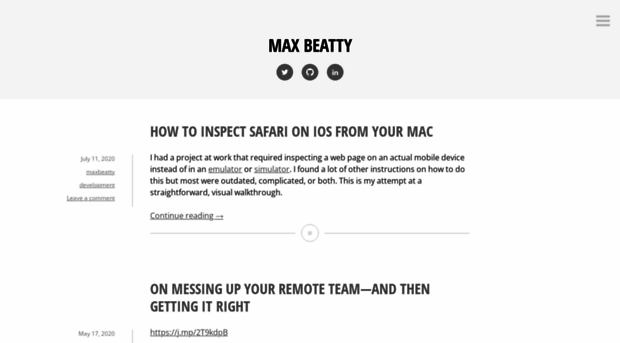 maxbeatty.com