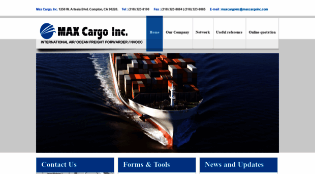 maxcargoinc.com