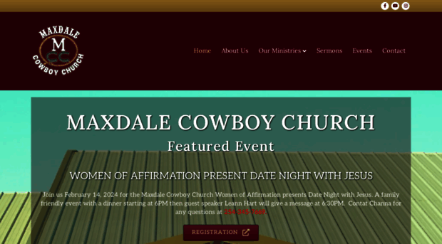 maxdalecowboychurch.com