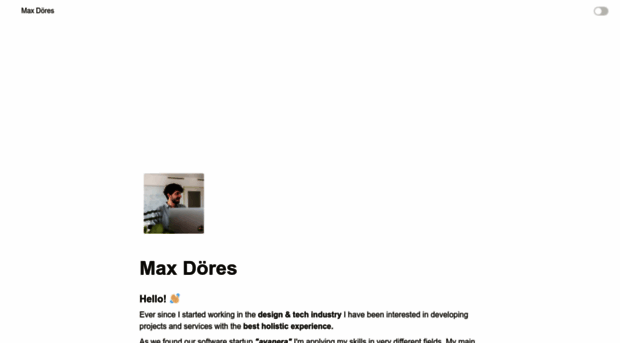 maxdoeres.de