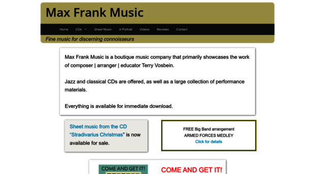 maxfrankmusic.com