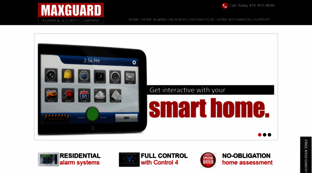 maxguardalarms.com