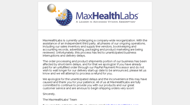 maxhealthlabs.com