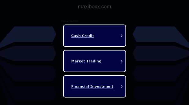 maxiboxx.com