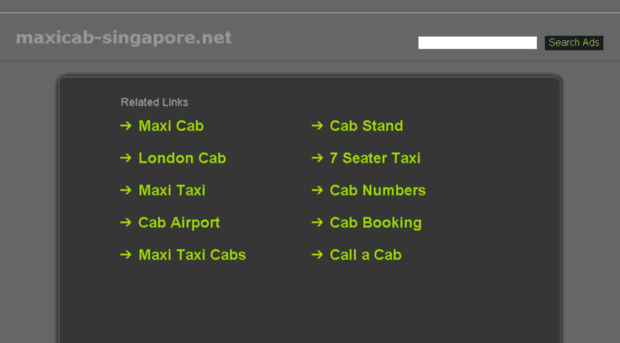 maxicab-singapore.net