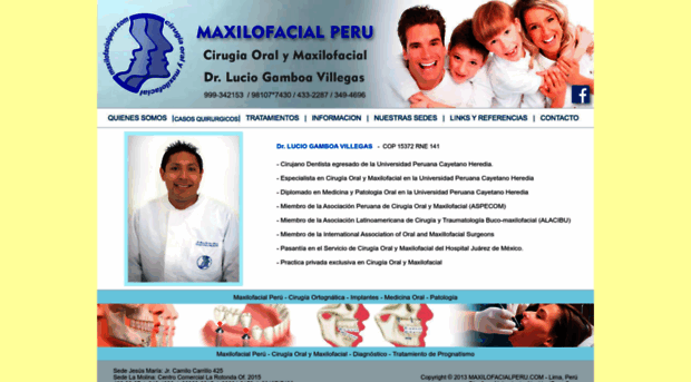 maxilofacialperu.com