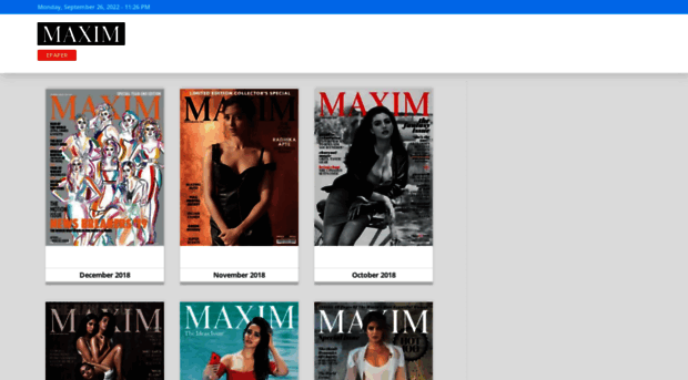 maxim.digitaledition.in