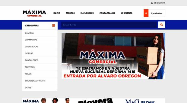 maximacomercial.com