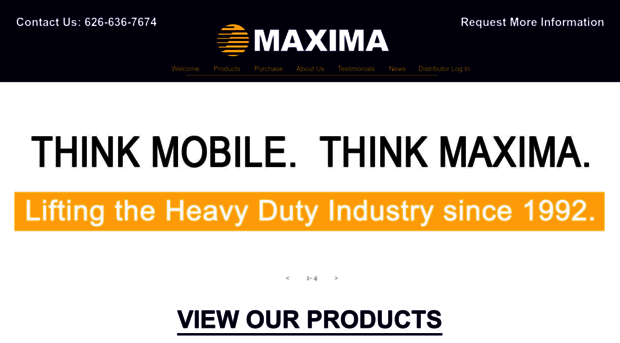 maximaproducts.com