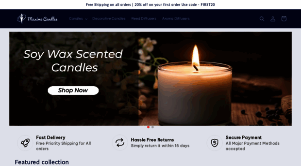 maximecandles.com