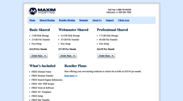 maximhosting.com
