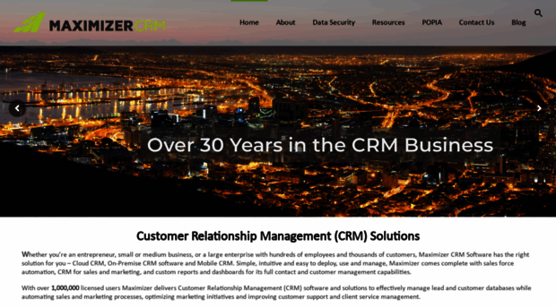 maximizercrm.co.za