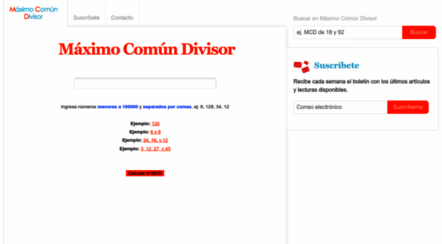 maximocomundivisor.com
