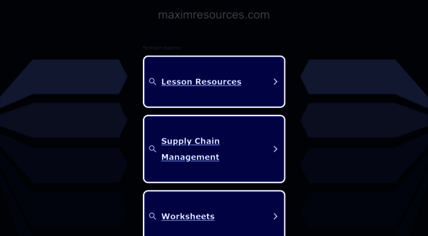 maximresources.com