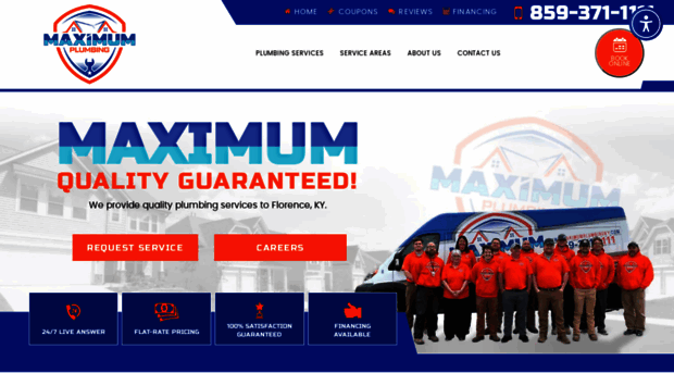 maximumplumbingky.com