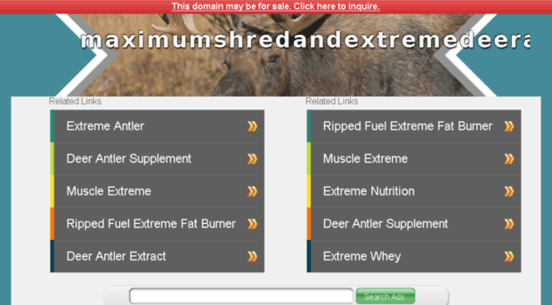 maximumshredandextremedeerantler.com