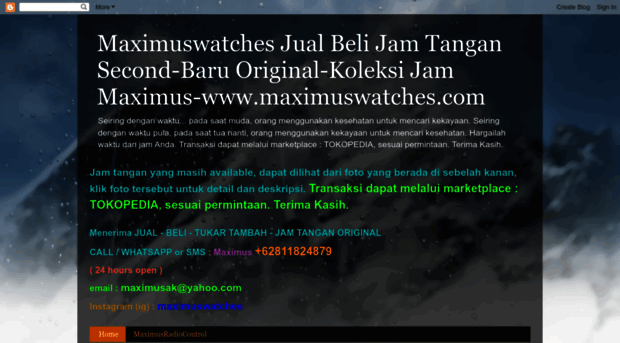 maximuswatches.com