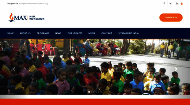 maxindiafoundation.org