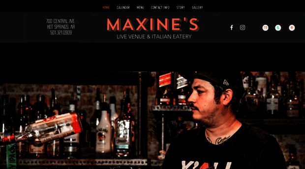 maxineslive.com