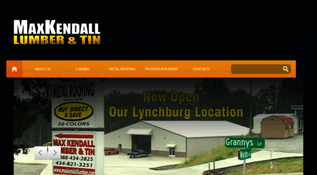 maxkendalllumber.com