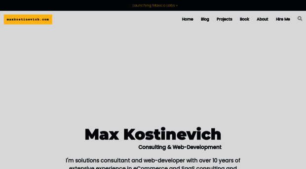 maxkostinevich.com
