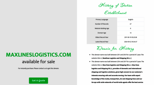maxlineslogistics.com