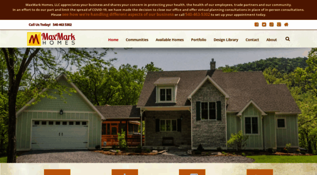 maxmarkhomes.com