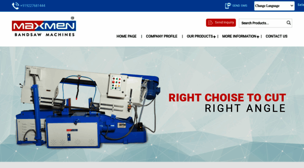 maxmenbandsaw.com