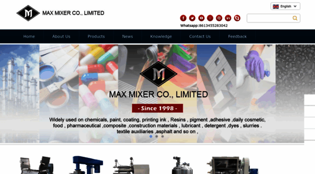 maxmixers.com - Industrial Mixer,powder mixer,... - MAX Mixer S