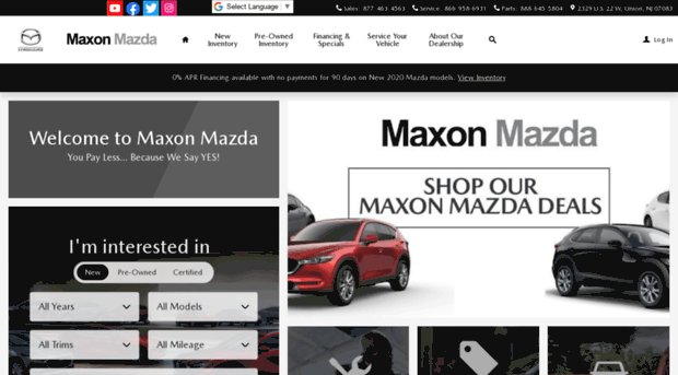 maxonmazda.com