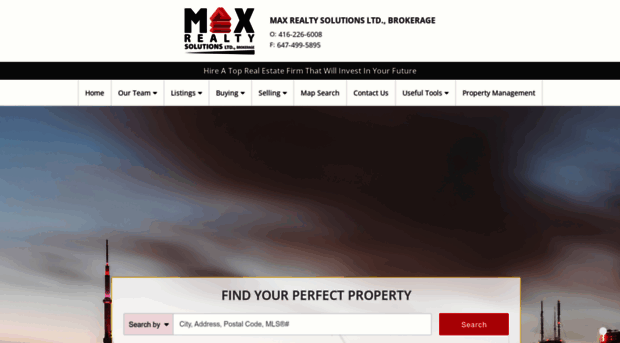 maxrealtysolutions.com