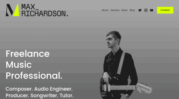 maxrichardsonmusic.com