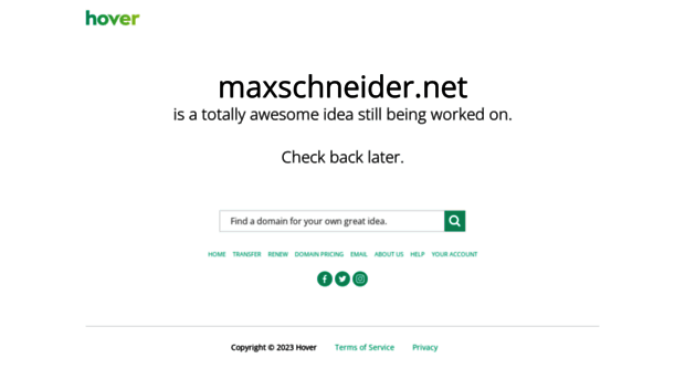 maxschneider.net