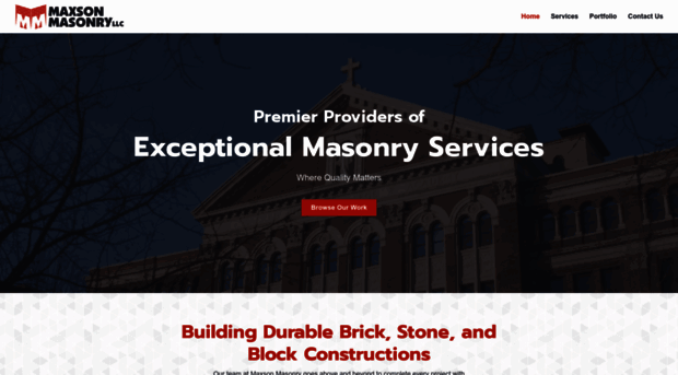 maxsonmasonry.com