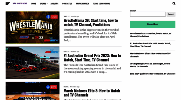 maxsportsnews.com