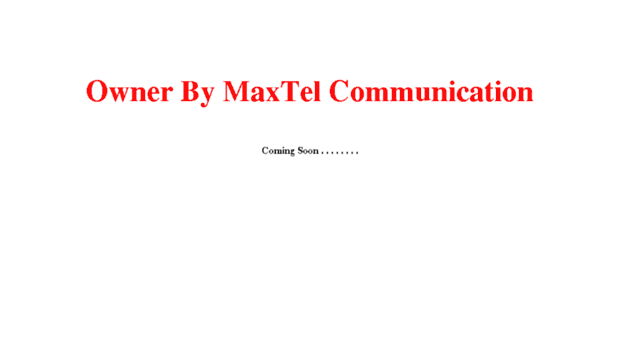 maxtelbd.net