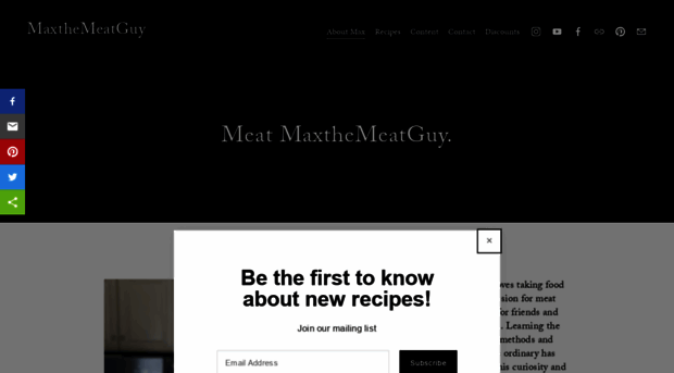 maxthemeatguy.com