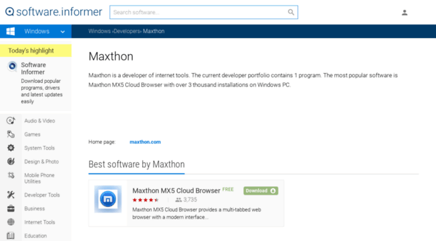 maxthon4.software.informer.com