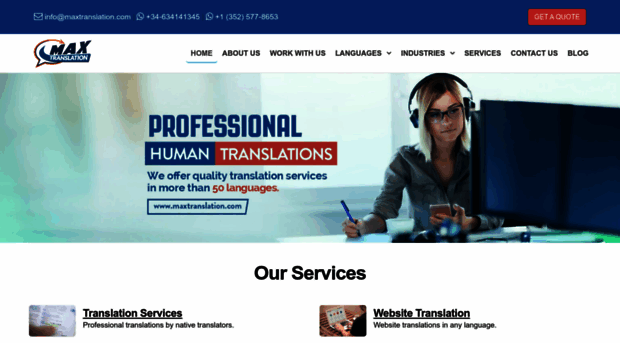 maxtranslation.com