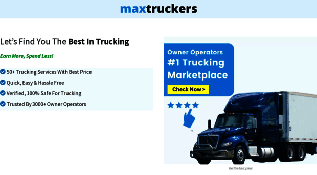 maxtruckers.com