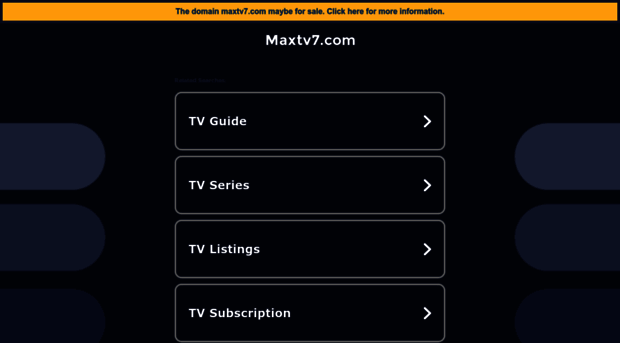 maxtv7.com