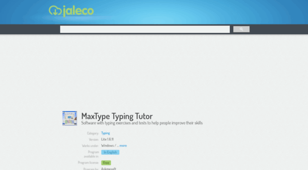 maxtype-typing-tutor.jaleco.com