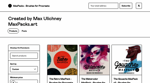 maxulichney.gumroad.com