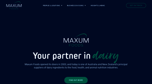 maxumfoods.com