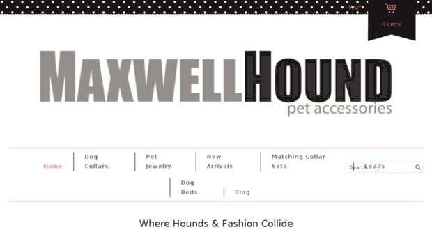 maxwellhoundpetaccessories.com